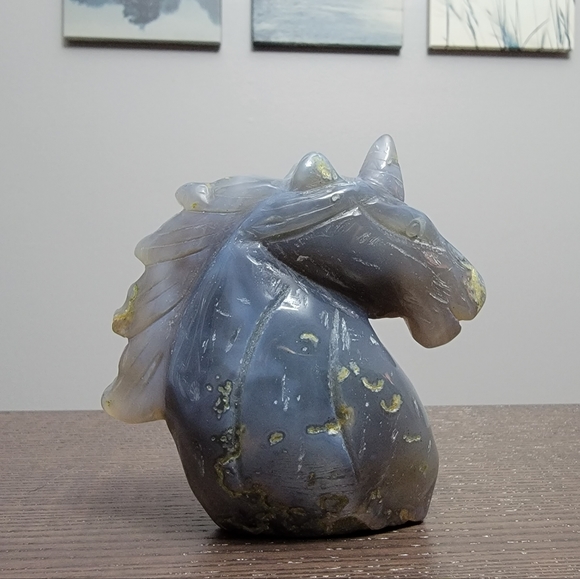 Agate unicorn - Picture 6 of 7